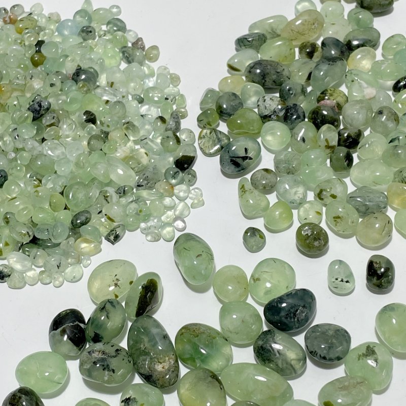 Green Prehnite Gravel Chips Wholesale - Wholesale Crystals