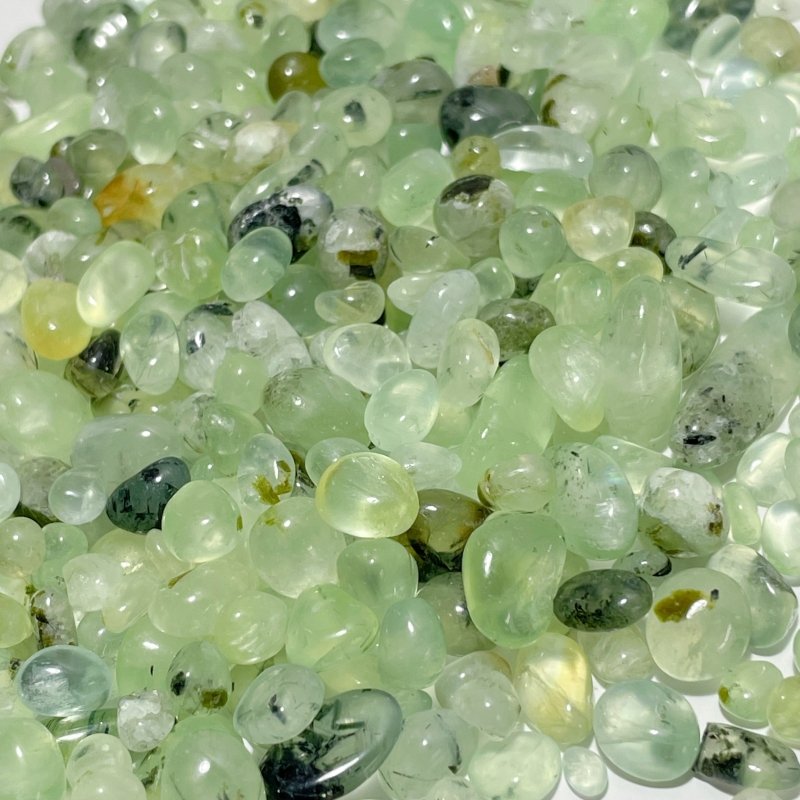 Green Prehnite Gravel Chips Wholesale - Wholesale Crystals