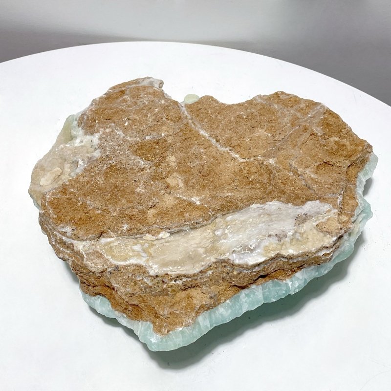 Heart Shape Natural Hemimorphite Raw Stone Specimen - Wholesale Crystals