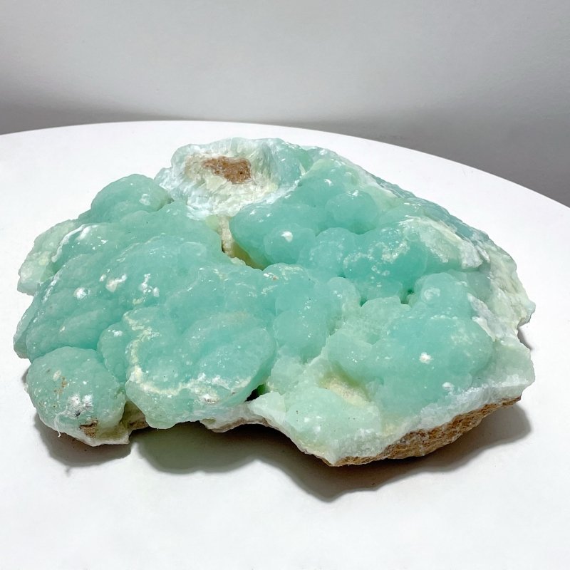 Heart Shape Natural Hemimorphite Raw Stone Specimen - Wholesale Crystals