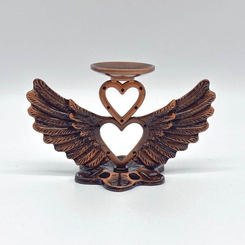 Heart Wing Crystal Sphere Stand Wholesale - Wholesale Crystals