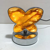 Hematoid Quartz LED Table Lamp Moon Heart & Butterfly Shape - Wholesale Crystals