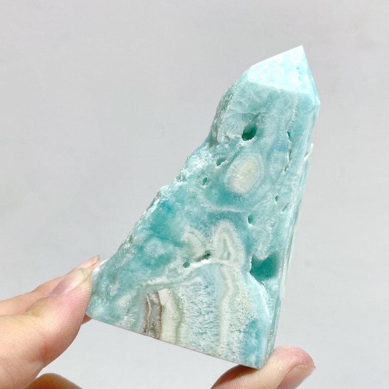 Hemimorphite Four-sided Tower Raw Side Wholesale -Wholesale Crystals