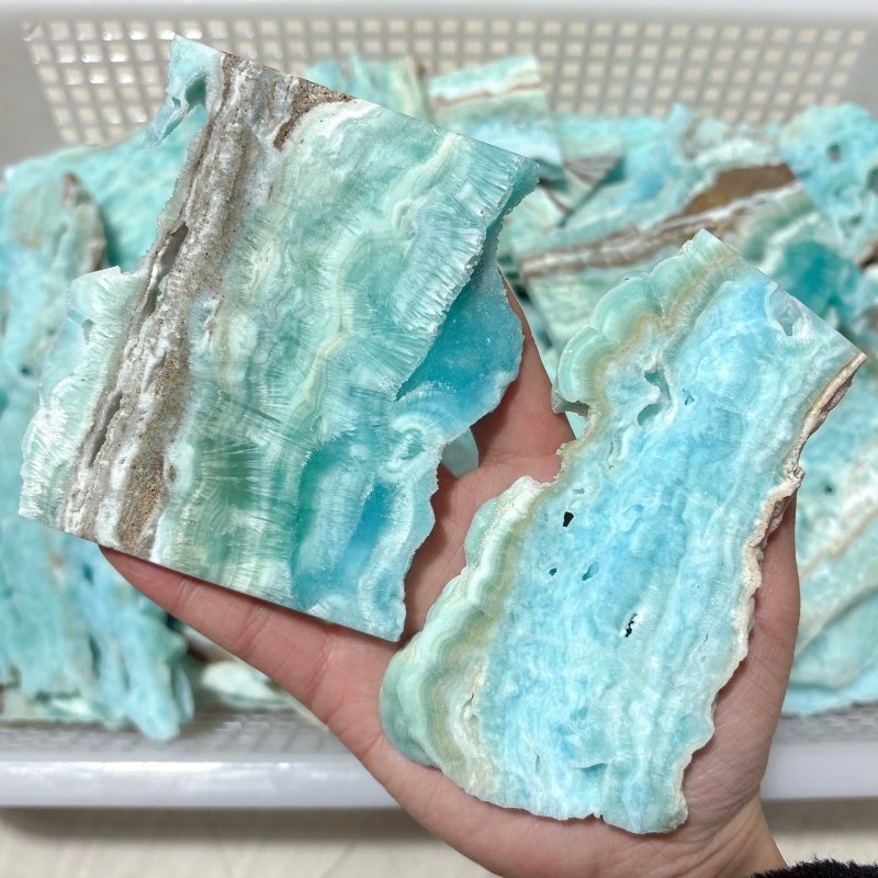 Hemimorphite Stone Slab Wholesale - Wholesale Crystals