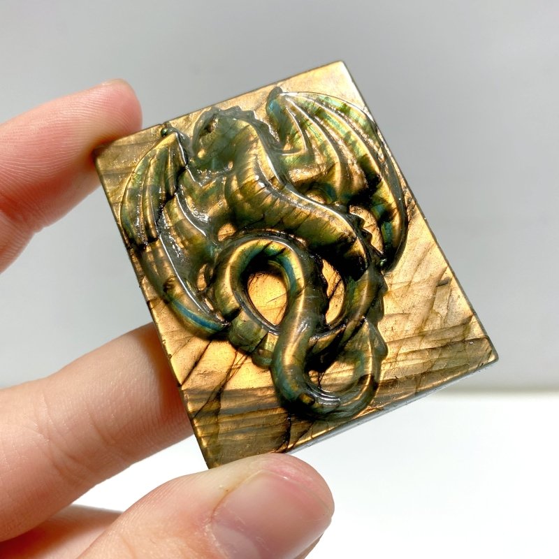 High Quality Labradorite Dragon Carving Wholesale - Wholesale Crystals