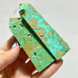 Indonesia Turquoise Four - sided Tower Point Wholesale - Wholesale Crystals