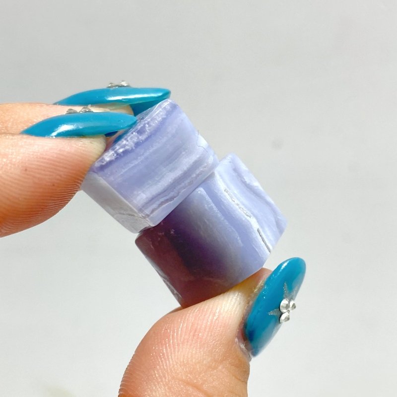 Irregular Blue Lace Agate Cube Wholesale - Wholesale Crystals