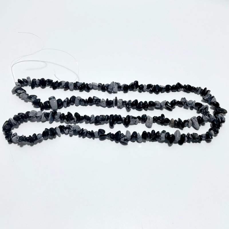 Irregular Crystal Chips Stone DIY Black Tourmaline Lepidolite Loose Beads #5 - Wholesale Crystals