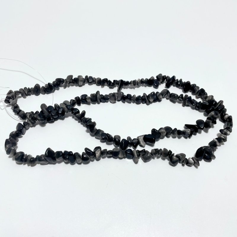 Irregular Crystal Chips Stone DIY Black Tourmaline Lepidolite Loose Beads #5 - Wholesale Crystals