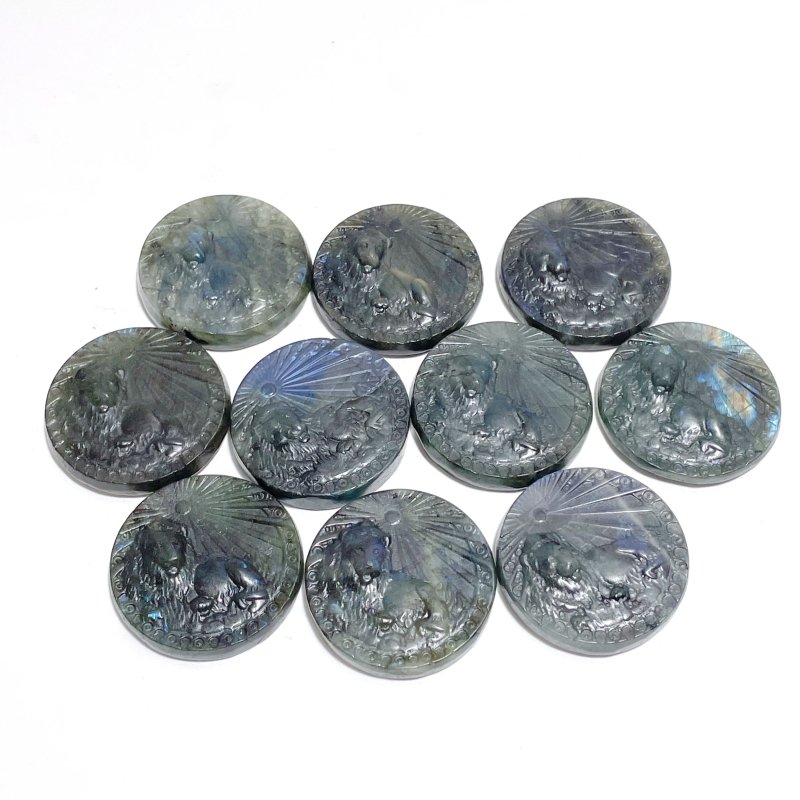 Labradorite Constellation Carving Clearance - Wholesale Crystals