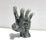 Labradorite Witchcore Demon Hand Carving - Wholesale Crystals