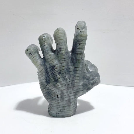 Labradorite Witchcore Demon Hand Carving - Wholesale Crystals