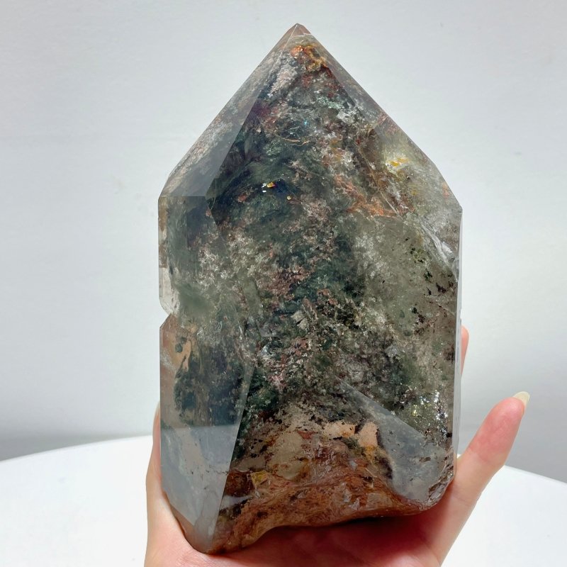 Large Beautiful Garden Quartz Raw Bottom - Wholesale Crystals