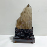 Large Beautiful Smoky Quartz Point With Rainbow Home Decor (Sea Freight Only) -Wholesale Crystals
