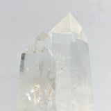 Large Clear Quartz Double Point Raw Bottom With Stand -Wholesale Crystals