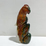 Large Ocean Jasper Parrot Carving -Wholesale Crystals