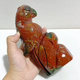 Large Ocean Jasper Parrot Carving -Wholesale Crystals