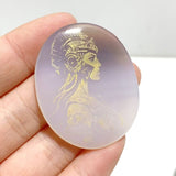 Laser Printing Golden Twelve Olympians Agate Stone DIY Accessories Wholesale - Wholesale Crystals