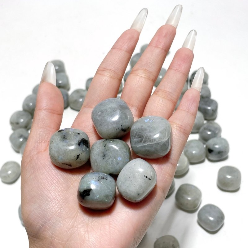 Light Color Labradorite Tumbled Wholesale - Wholesale Crystals