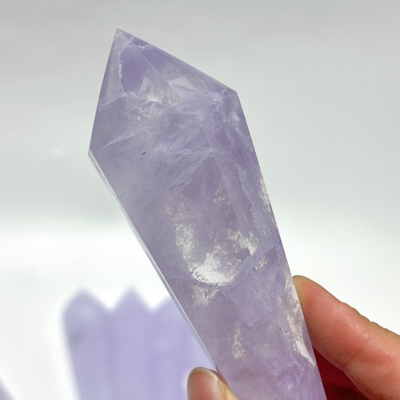 Light Purple Smelting Quartz Scepter Magic Wand Wholesale -Wholesale Crystals