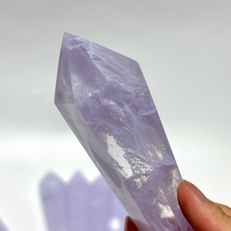 Light Purple Smelting Quartz Scepter Magic Wand Wholesale -Wholesale Crystals