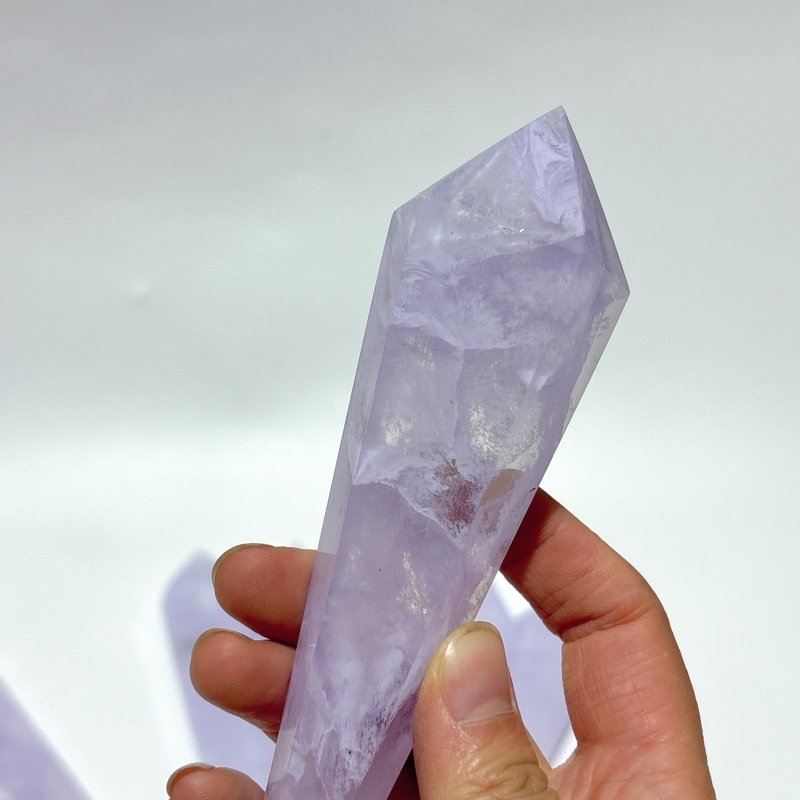 Light Purple Smelting Quartz Scepter Magic Wand Wholesale -Wholesale Crystals