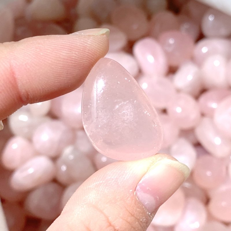 Madagascar Rose Quartz Tumbled Crystals Wholesale - Wholesale Crystals