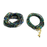 Mini Beads Chrysocolla Mixed Malachite Multi - Faceted Bracelets Necklace Wholesale - Wholesale Crystals