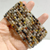 Mini Beads Multi-color Rutile Quartz Bracelets Wholesale -Wholesale Crystals