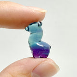 Mini Rainbow Fluorite Alpaca Carving -Wholesale Crystals