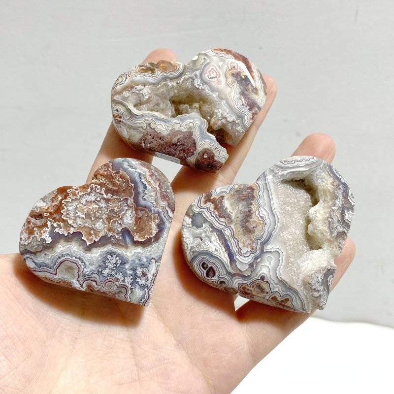 Moroccan Agate Heart Wholesale -Wholesale Crystals
