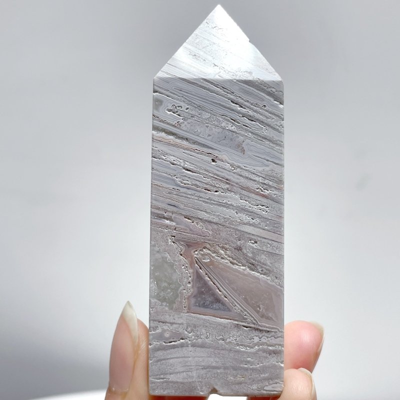 Morocco Agate Point Tower Wholesale - Wholesale Crystals