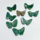 Moss Agate Butterfly Carving Wholesale -Wholesale Crystals