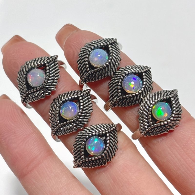 Natural Opal Ring Eye Shape Wholesale - Wholesale Crystals