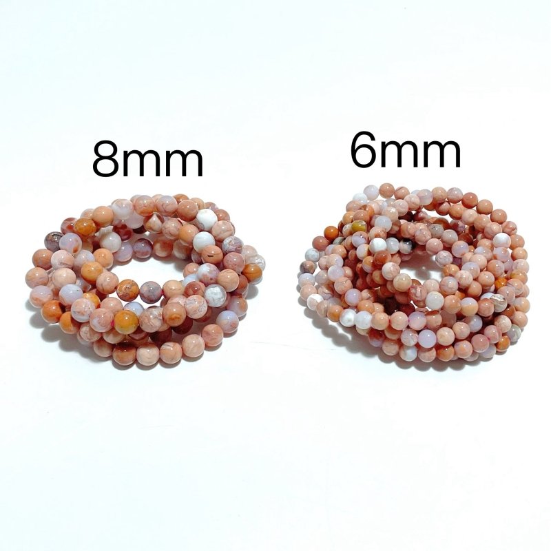 Pink Agate Bracelet Wholesale - Wholesale Crystals