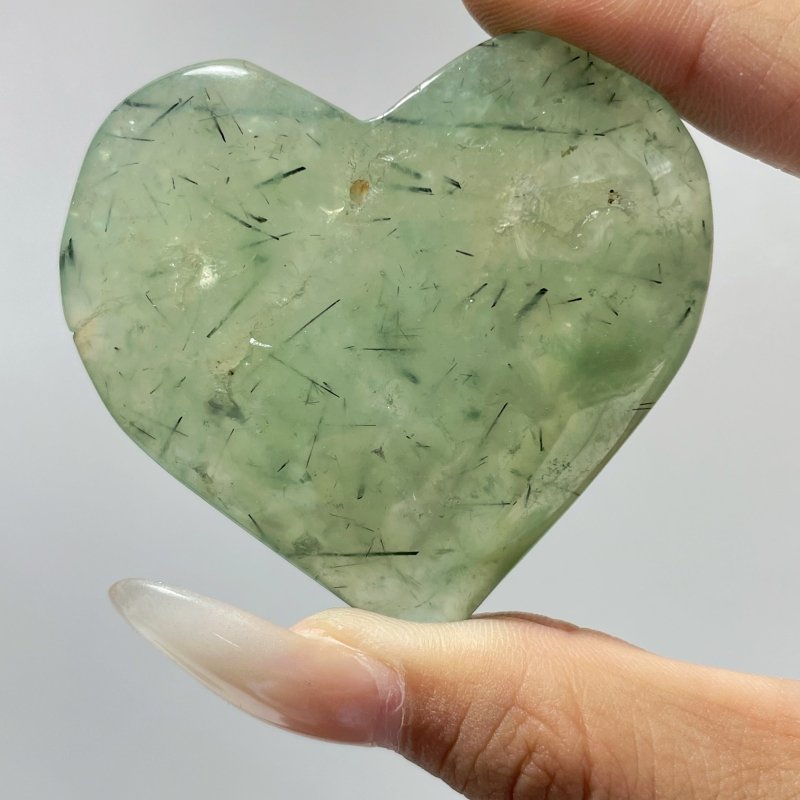 Prehnite Stone Heart Crystal Wholesale - Wholesale Crystals