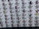Rainbow Fluorite Mini Butterfly Ring Wholesale -Wholesale Crystals