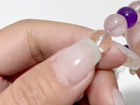 Amethyst Rose Quartz Clear Quartz Mixed Bracelet Wholesale