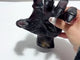 Garnet Mixed Astrophyllite Witchcore Demon Hand Carving