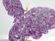 Beautiful Spark Lepidolite Butterfly Wing Carving With Stand