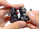 2 Types Small Buddha Carving Wholesale Labradorite Silver Sheen Obsidian