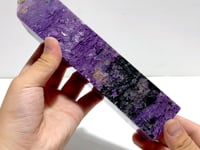 21CM Charoite Tower Point For Collection