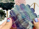 3 Pairs Beautiful Flower Carving With Stand Moss Agate Pink Opal Fluorite