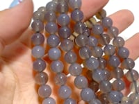 8mm White Agate Grey Agate Bracelets Wholesale