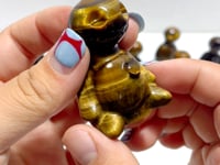 13 Pieces Tiger Eye Voodoo Doll Carving(Defect)