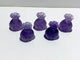 Purple Fluorite Money Bag Carving Wholesale