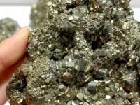 7 Pieces Raw Pyrite Mixed Calcite Mineral Specimen Home Decor For Collection