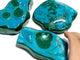 3 Pieces High Quality Beautiful Polished Chrysocolla Mixed Malachite Free Form #1