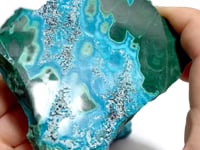 4 Pieces Beautiful Chrysocolla Mixed Malachite Slab High Quality Specimen