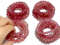 Light Color Strawberry Quartz Bracelet Wholesale
